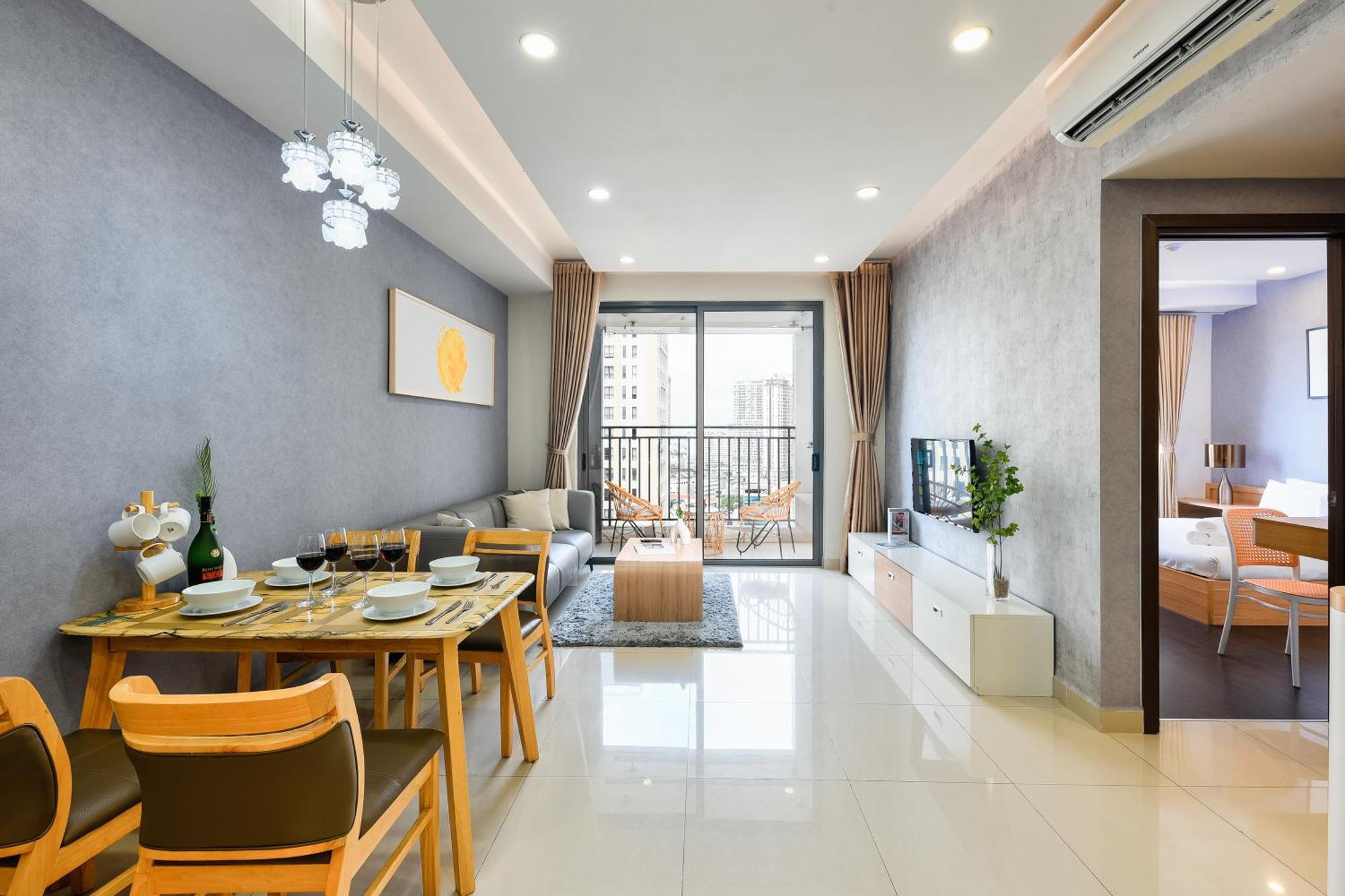 S Lux Apartment Cidade de Ho Chi Minh Exterior foto